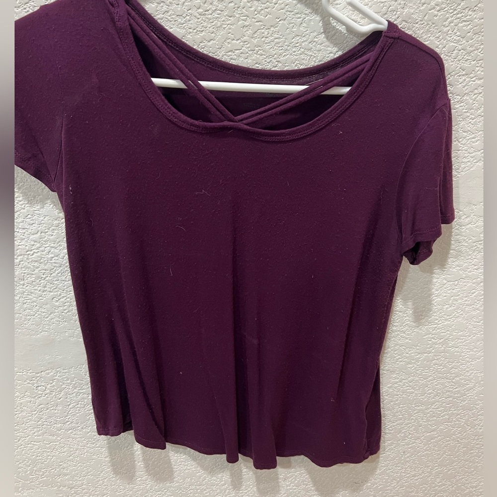 Large Purple womens top
